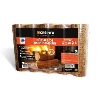 Bûches Rondes Densifiées Crépito